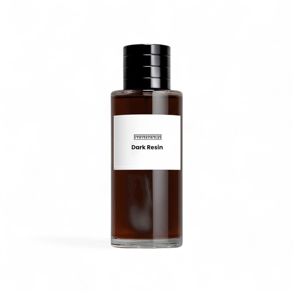 Dark Resin Extrait de Parfum — oud, incense and dark resin luxury unisex fragrance bottle