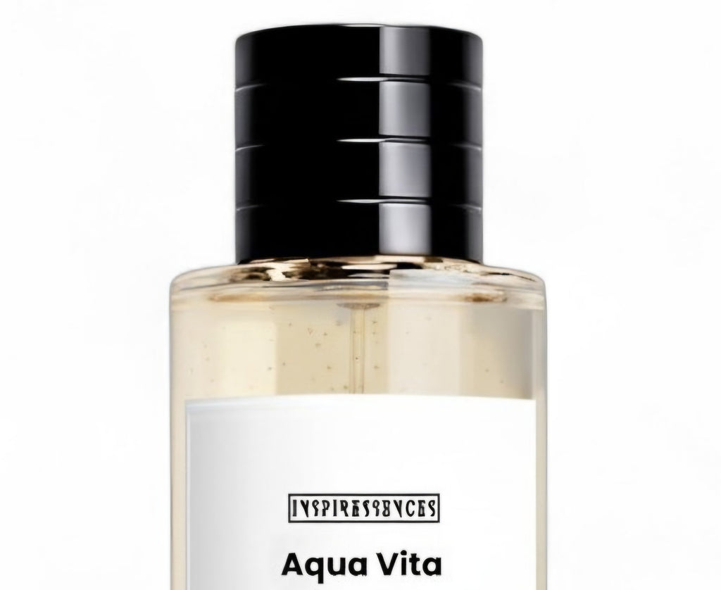 Aqua Vita 50mL luxury aquatic men's Extrait de Parfum — bergamot incense and patchouli