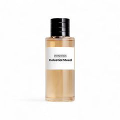 Celestial Steed Extrait de Parfum — lavender, amber and sandalwood luxury men's fragrance bottle