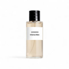 Intense Man Extrait de Parfum — iris, lavender and cedar luxury men's fragrance bottle