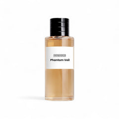 Phantom Veil Extrait de Parfum — dark rum, coffee and chocolate luxury unisex fragrance bottle