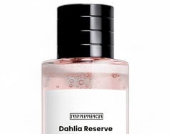 Dahlia Reserve 50mL luxury feminine Extrait de Parfum — rose oud and amber fragrance