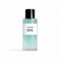 Galactic Moments Extrait de Parfum — amber, orange blossom and vanilla luxury fragrance bottle