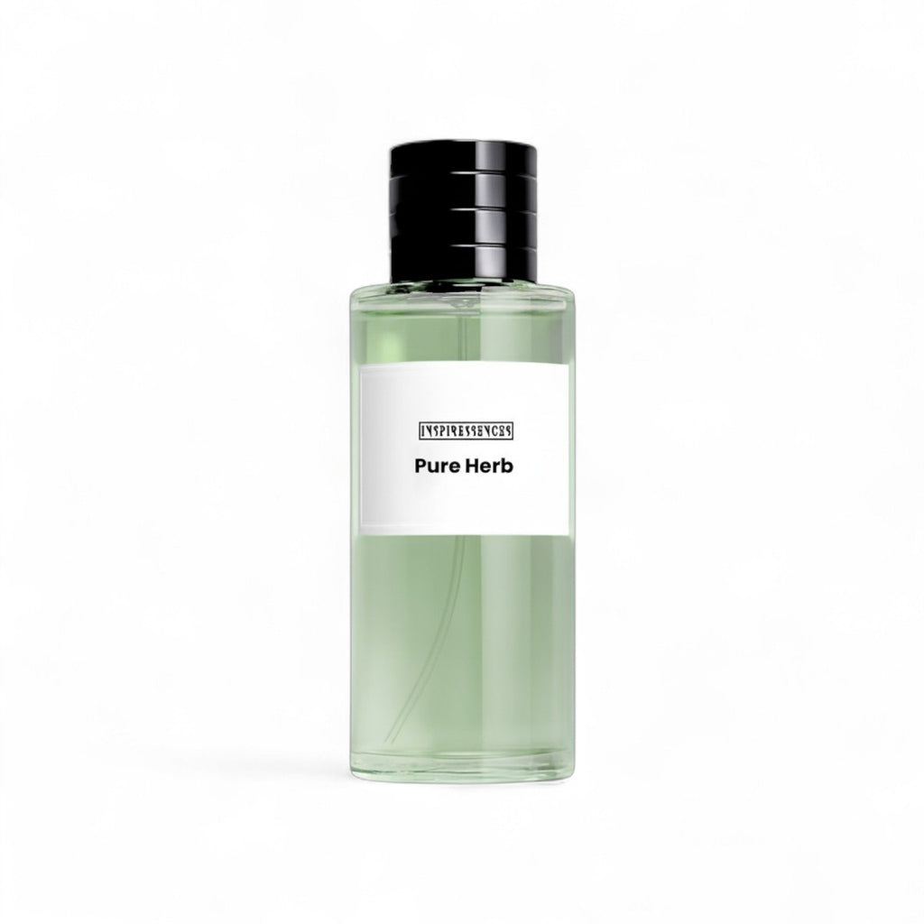 Pure Herb Extrait de Parfum — Sicilian citrus and Madagascar vanilla luxury unisex fragrance bottle