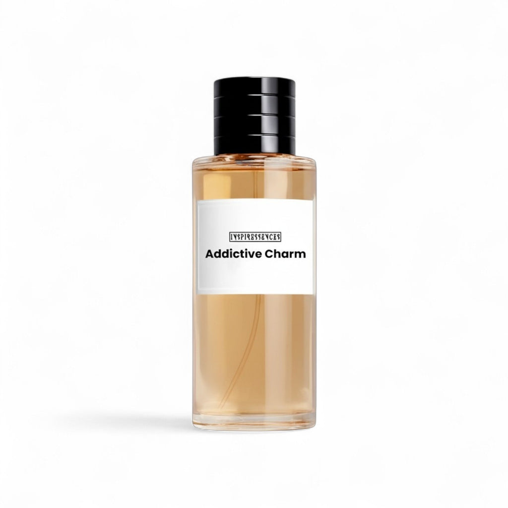 Addictive Charm Extrait de Parfum — jasmine, blackberry and vanilla luxury feminine fragrance bottle