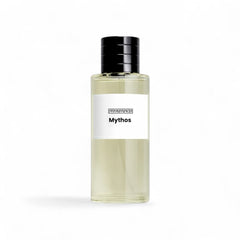 Mythos Extrait de Parfum — lavender, pineapple and tonka luxury men's fragrance bottle