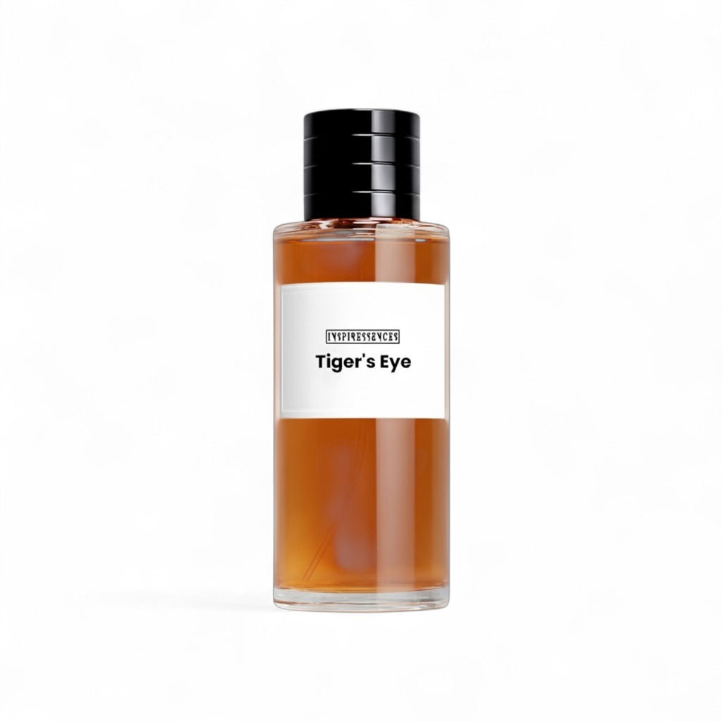 Tiger's Eye Extrait de Parfum — grapefruit, ginger and ambroxan luxury men's fragrance bottle