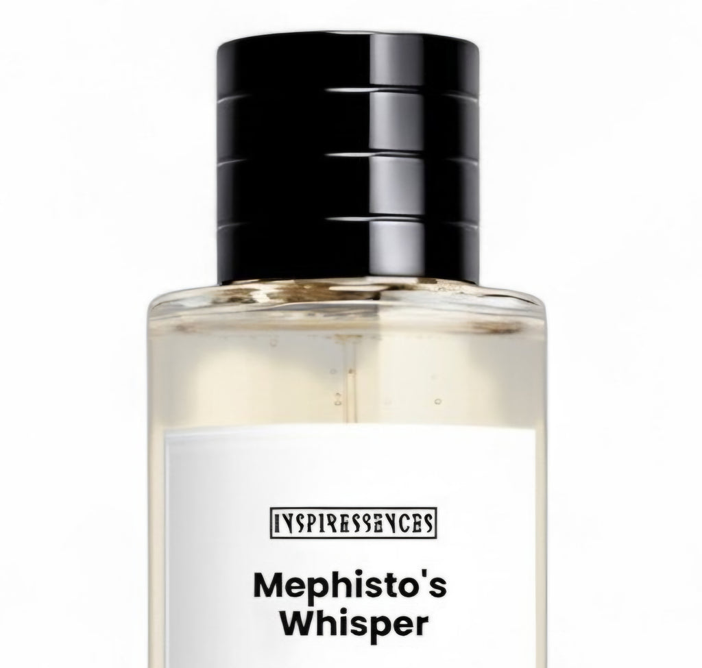 Mephisto's Whisper 50mL luxury men's Extrait de Parfum — citrus iris and sandalwood